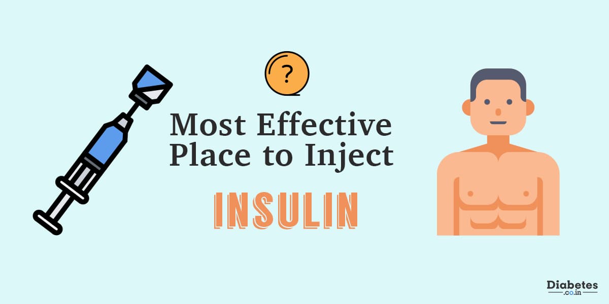 Where is the Most Effective Place to Inject Insulin?