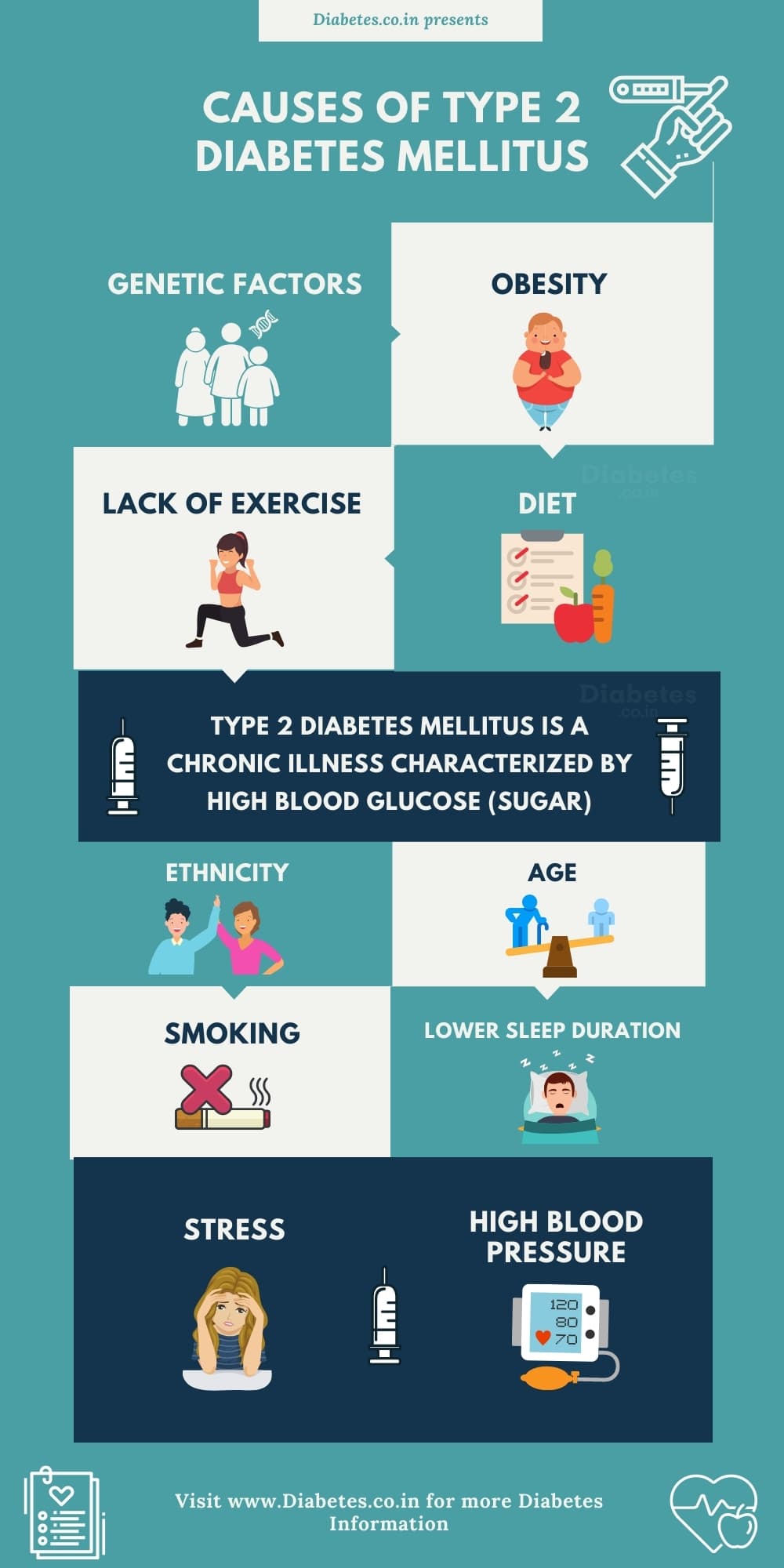 What are the Causes of Type 2 Diabetes Mellitus?