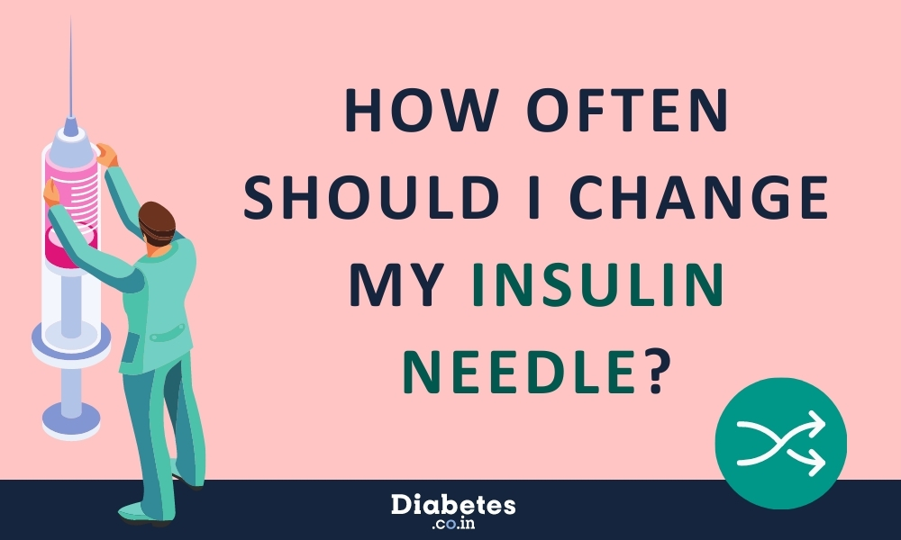 how often should i change insulin needle
