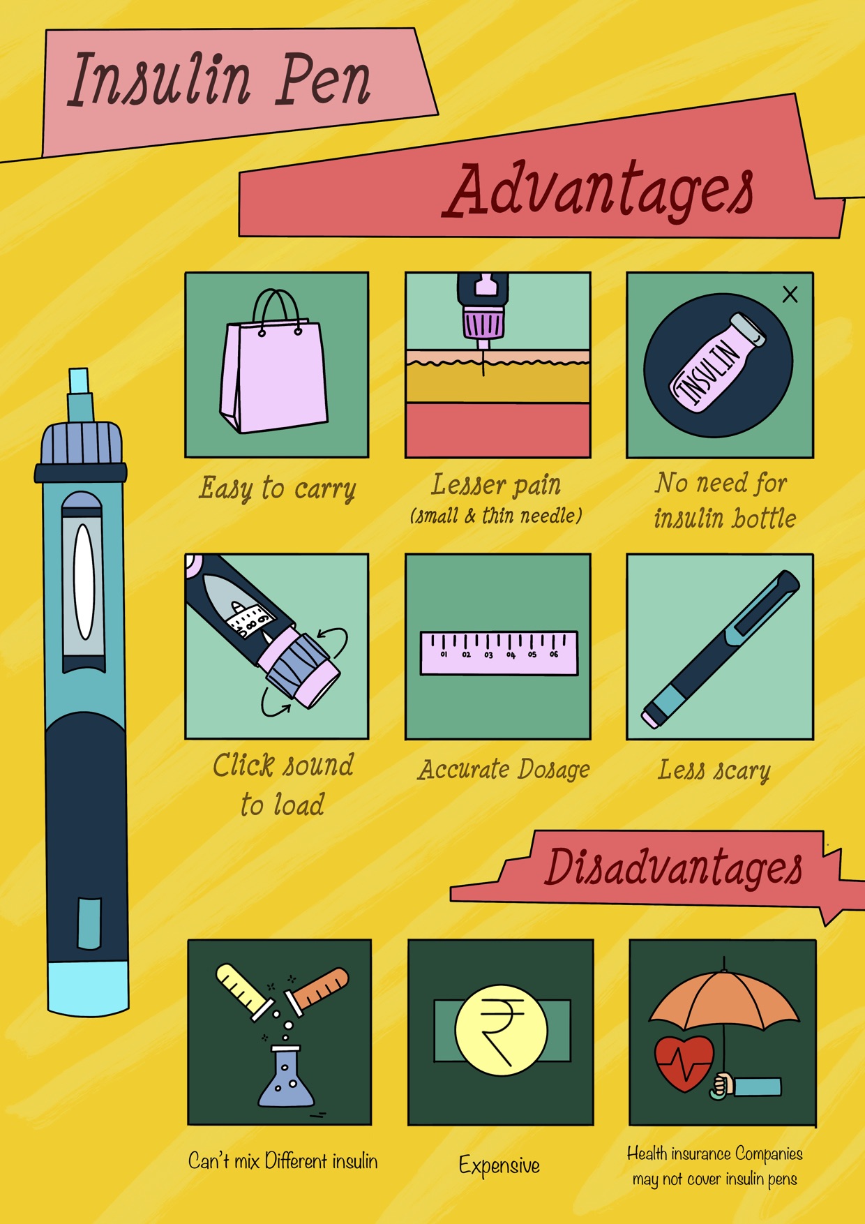 insulin pen advantages